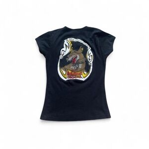 Vintage v neck 2006 Arizona Bike week anniversary shirt with wolf Size S